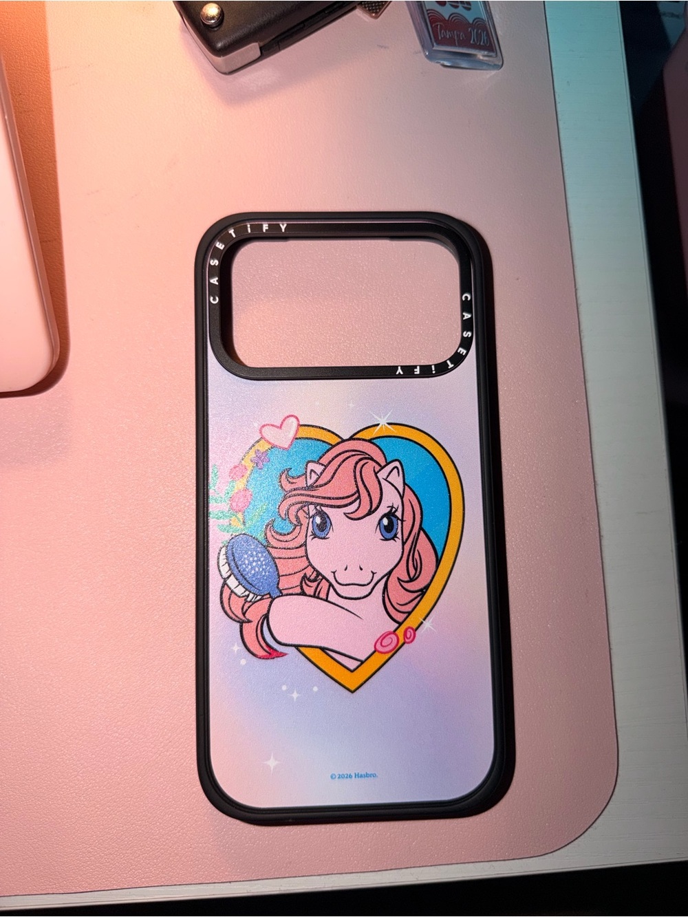 CASETiFY Pink My Little Pony iPhone 17 pro max MagSafe Case